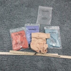 vecomfy Washable Dog Diapers 4 Pack XL Reusable Female Nappies Colors NWOT